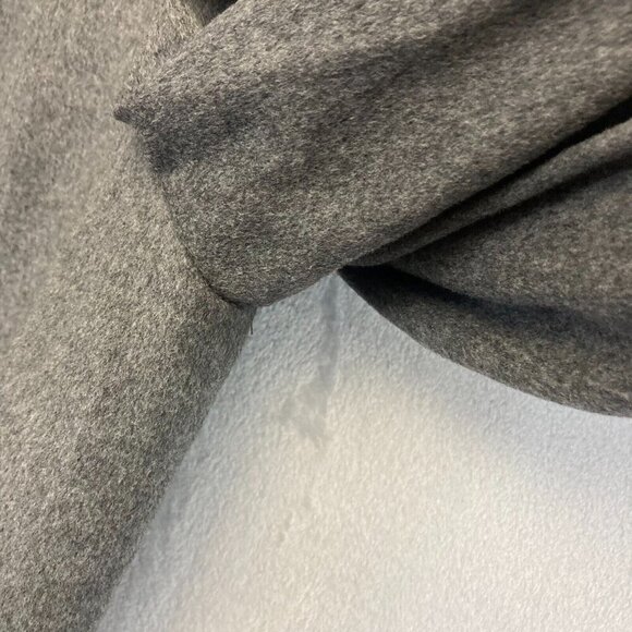 Valerie Stevens Wool & Cashmere Blazer Jacket Womens Size 12 Open Front Gray - Picture 9 of 11